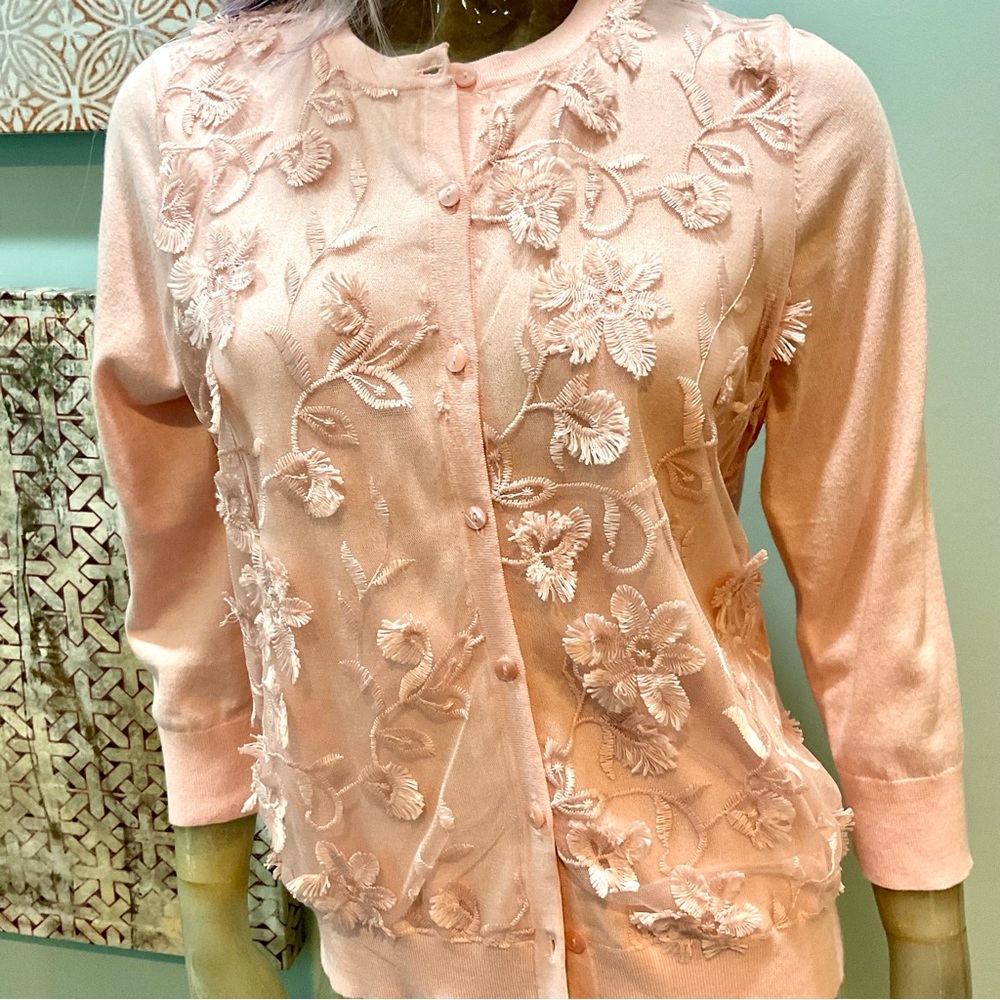 Ann Taylor Button Down Sweater - image 2